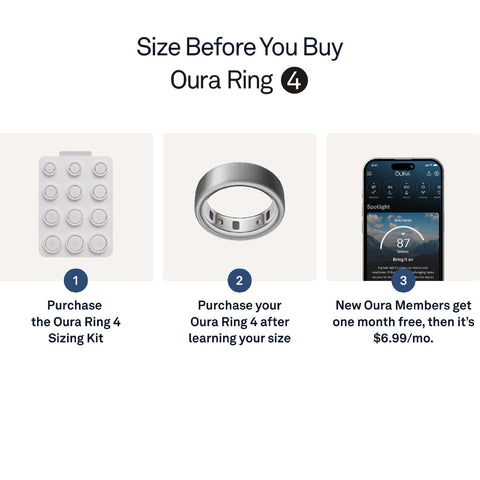 Oura Ring 4 Brushed Silver