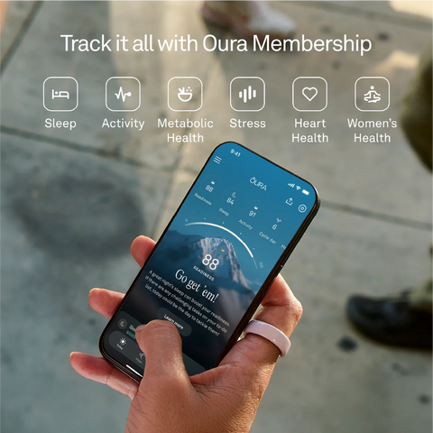 Oura Ring 4 Ceramic Cloud