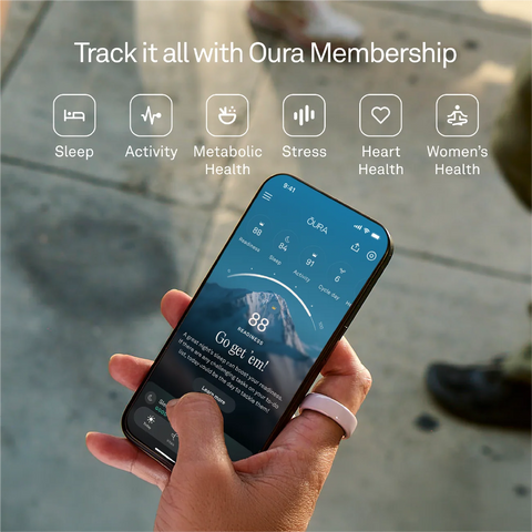 Oura Ring 4 Ceramic Midnight