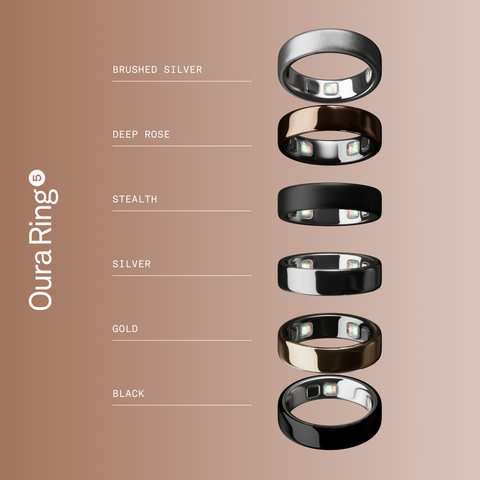 Oura Ring 5 Deep Rose