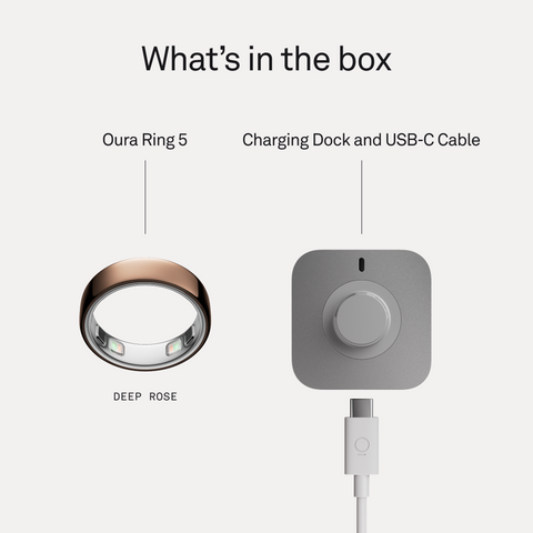 Oura Ring 5 Deep Rose