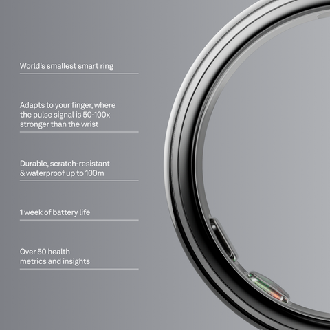 Oura Ring 5 Silver