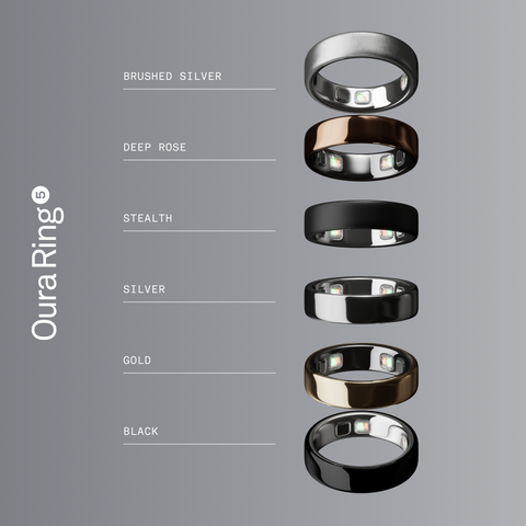 Oura Ring 5 Silver