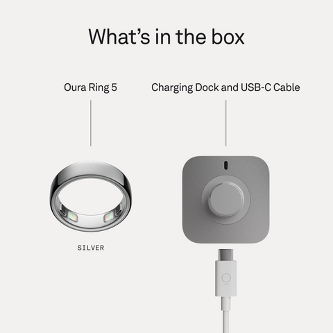 Oura Ring 5 Silver